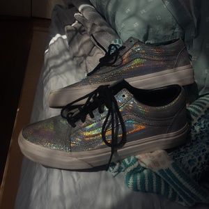 iridescent vans old skool